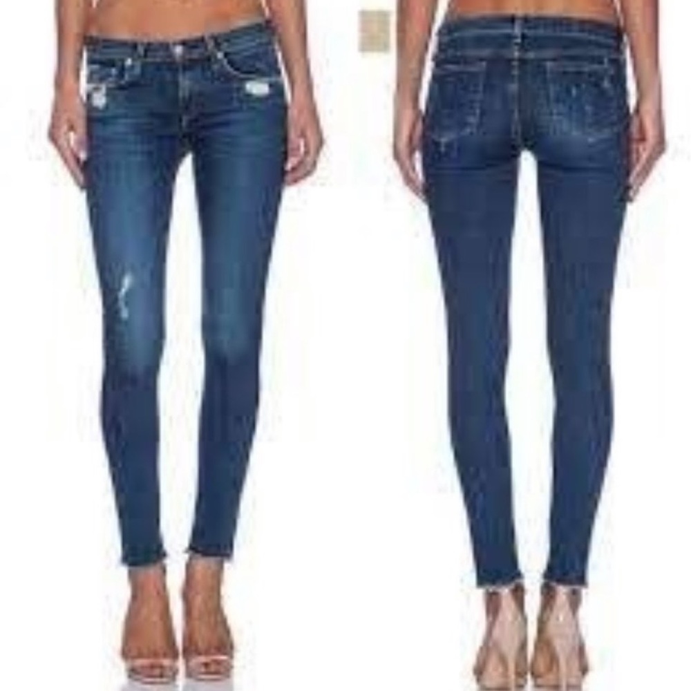 Rag & Bone Skinny Distressed Jean Sz 24